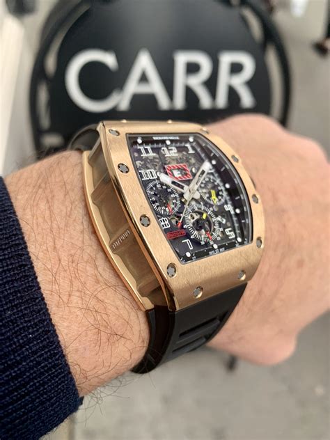 richard mille 11 rose gold|Richard Mille 72 01 price.